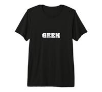 The Word Geek | A Bold Vintage Design That says Geek Premium T-Shirt