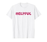 The Word Helpful with Many Tiny Hearts T-Shirt