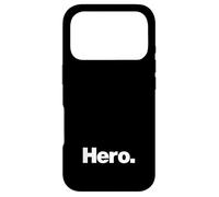 The word Hero | A design that says the word Hero Case for iPhone 17 Pro