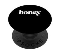 The word Honey | A stylish classic design that says Honey PopSockets Adhesive PopGrip
