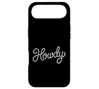 The Word Howdy Rope Script | Western Rodeo Style Case for iPhone Air