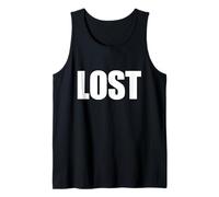 The Word Lost | A Bold Design That says Lost Tank Top