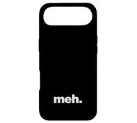 The word meh | A deadpan design that says meh Case for iPhone Air