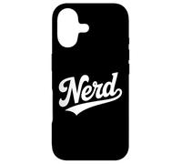 The Word Nerd Retro Script Design | Bold Geeky Aesthetic Case for iPhone 17