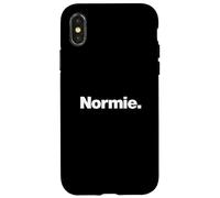 The word Normie | A design that says Normie Case for iPhone X/XS