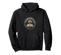 The Word Of God Is Alive Hebrews 4:12 Christian Emblem Pullover Hoodie
