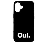 The word Oui | A design that says Oui Case for iPhone 16