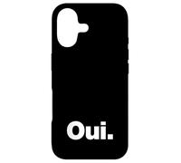 The word Oui | A design that says Oui Case for iPhone 17