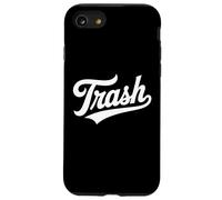 The word Trash | Team Trash Retro Script Style Design Case for iPhone SE (2020) / 7/8