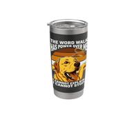 The Word Walk Has Power Over Me I Cannot Stop Stainless Steel Insulated Tumbler