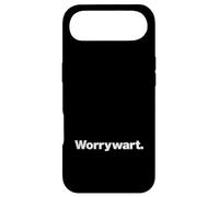 The word Worrywart | A design that says Worrywart Case for iPhone Air
