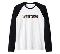 The Word Wrestling - Sports Team Wrestler's Raglan Baseball Tee