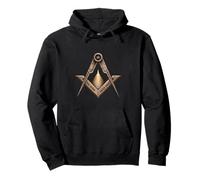 The Work Never Ends Freemason Symbol Pullover Hoodie