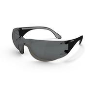 The Workplace Depot Adapt 2K Solar Safety Glasses, Black Tinted Brightness Reducing Eye Protection Glasses