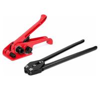 The Workplace Depot Comprehensive Strapping Kit with Tensioner, Sealer, Seals & Strapping Heavy Duty Pallet Banding Set for Warehouses, Packing, Storage & Transit (Tensioner and Sealer)