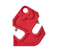 The Workplace Depot Multi Function MCB Lockout Device - Universal 1-4 Pole Circuit Breaker Safety Lockout, Reinforced Non-Conductive Plastic, Padlock Compatible, Electricians & Maintenance