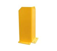 The Workplace Depot Racking Corner Protector -Heavy Duty 5mm S235 Steel Guards with Bright Yellow Powder Coating - Warehouse & Industrial Safety Protection for Pillars and Equipment (Pack of 5)