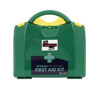 The Workplace Depot Statutory First Aid Kit, 20 Person, HSE Compliant | Statutory First Aid Kit, Green Boxed HSE Compliant First Aid Kit for Workplace (20 Person).