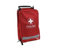 The Workplace Depot Vehicle First Aid Kit, Domestic Car/Van Emergency Kit | Vehicle First Aid Kit, Domestic Car/Van Emergency Kit in Handy Red Carry Bag.