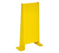 The Workplace Depot Warehouse Pallet Racking Protector, Pack 2, Steel | Warehouse Pallet Racking Protector, Steel Rack leg Post Corner Protection Guard (Pack of 2).