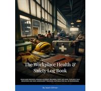 The Workplace Health & Safety Log Book: Near-miss reports, RIDDOR accident records, first aid logs, toolbox talk registers and risk assessment tracking. Suitable for all UK businesses