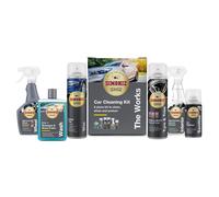 The Works Car Valeting Kit, Ultimate Car Cleaning Kit, Essential Car-Cleaning Products For Interior & Exterior, Ideal Car Cleaning Gift Set, Clean