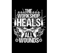 The workshop heals: Notebook for Mechanic Diesel Aircraft Car Motorcycle Bicycle Mechanic 6x9 in dotted