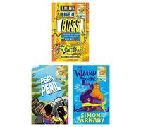 The World Book Day 2022 Childrens Fluent Reader Collection of 3 Books Set(Think Like a Boss, The Wizard and Me & Peak Peril)