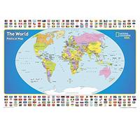 The World for Kids Map [Laminated] - Kids; Reference Maps: Wall Maps World (National Geographic Reference Map)