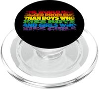 The World Has Bigger Problems Rainbow Gay Flag | LGBTQ PopSockets PopGrip for MagSafe