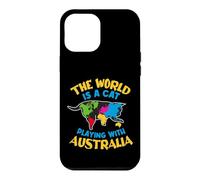 The World Is A Cat Playing With Australia Case for iPhone 12 Pro Max