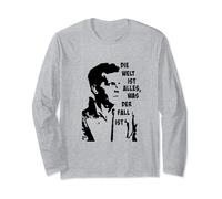 The world is everything that is the case Wittgenstein Long Sleeve T-Shirt