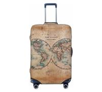 The World is Hemisphere Travel Luggage Covers - Elasticity Suitcase Covers Protector for Luggage 18-32 Inch