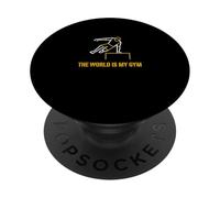 The World Is My Gym Parkour Training Movement Freerun PopSockets Adhesive PopGrip