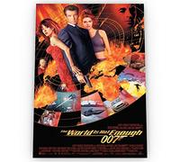 The World is Not Enough POSTER Glossy Borderless of Various Sizes & Frame Option (A3 size 16.5 x 11.7 Inch / 420 x 297 mm, 01)