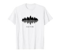 The world is sound wave wings piano T-Shirt