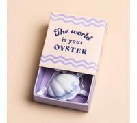 The World is Your Oyster | Mini Matchbox Token | Little Gift | Cracker Filler
