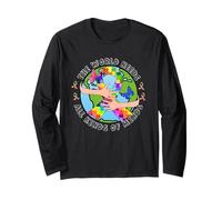 The World Needs All Kinds of Minds Long Sleeve T-Shirt