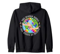 The World Needs All Kinds of Minds Zip Hoodie