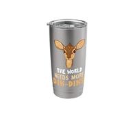The World Needs More Dik-Dik Antelope Madoqua Dik Dik Stainless Steel Insulated Tumbler