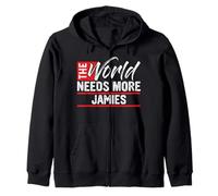 The World Needs More JAMIES T-Shirt JAMIE Zip Hoodie