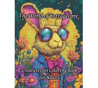 The World of Cottagecore Creatures for Coloring Book for Adults: Stress Relief and Relaxation Through Nature's Charm: Unique Illustrations of Woodland Creatures, Florals, and Cozy Scenes.