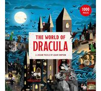 Laurence King Verlag Jigsaw Puzzle - The World of Dracula by Adam Simpson - 1,000 Pieces