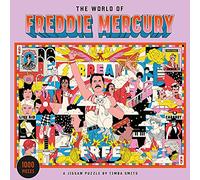 The World of Freddie Mercury 1000 Piece Puzzle: A Jigsaw Puzzle