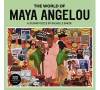 Laurence King Verlag Jigsaw Puzzle The World of Maya Angelou 1000-piece by Rachelle Baker