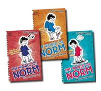 The World of Norm Collection Jonathan Meres 3 Books Set (May Contains nuts, May Cause Irritation, May Produce Gas)
