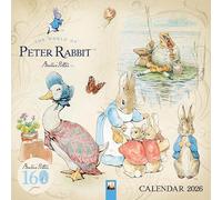 The World of Peter Rabbit Wall Calendar 2026 (Art Calendar)