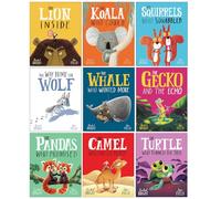 The World of Rachel Bright & Jim Field Collection 9 Books Set (The Lion Inside, The Koala Who Could, The Squirrels Who Squabbled, The Way Home for Wolf, The Whale Who Wanted More & More)