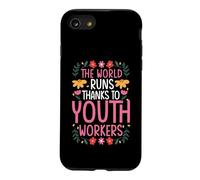 THE WORLD RUNS THANKS TO YOUTH WORKERS Case for iPhone SE (2020) / 7/8