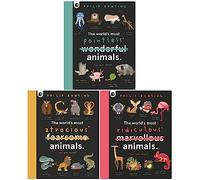 The World’s Most Pointless Animals Series 3 Books Collection Set (The World's Most Pointless Animals, The World's Most Ridiculous Animals, The World's Most Atrocious Animals)